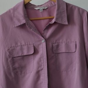 Lilac Croft & Barrow Garden Shirt